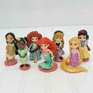 Disney Animators Collection Toddler Princess PVC Figures Toys (Lot of 7)‎